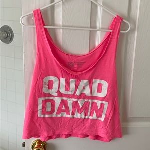 Livesore “Quad Damn” Crop Tank